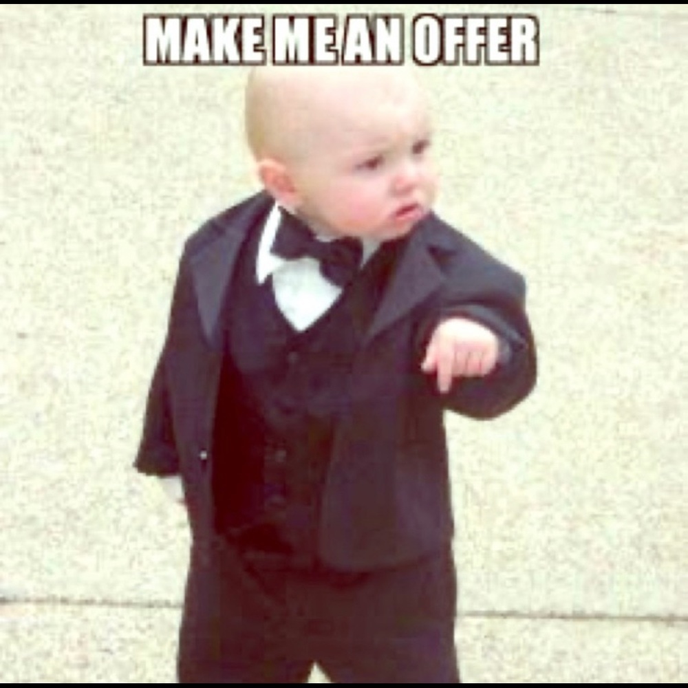 ALL OFFERS CONSIDERED 💛